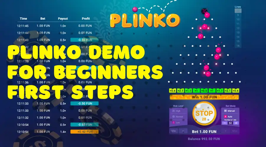 Plinko Demo for beginners - first steps